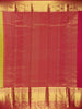 Yellow Floral Woven Pure Kanchipuram Silk Saree - Diadem