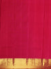 Yellow Floral Woven Pure Kanchipuram Silk Saree - Diadem