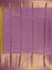 Yellow Floral Woven Pure Kanchipuram Silk Saree - Diadem