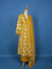Yellow Floral Designed Cotton Salwar Suit