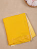Yellow Solid Design Satin Saree - Diadem