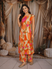Multicolor Abstract Printed Design Cotton Salwar Suit