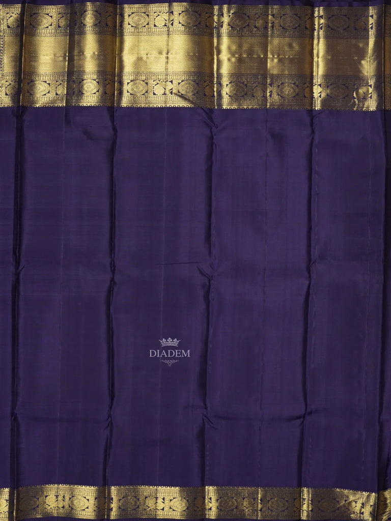 Contrast Border Pink Kanchipuram Silk