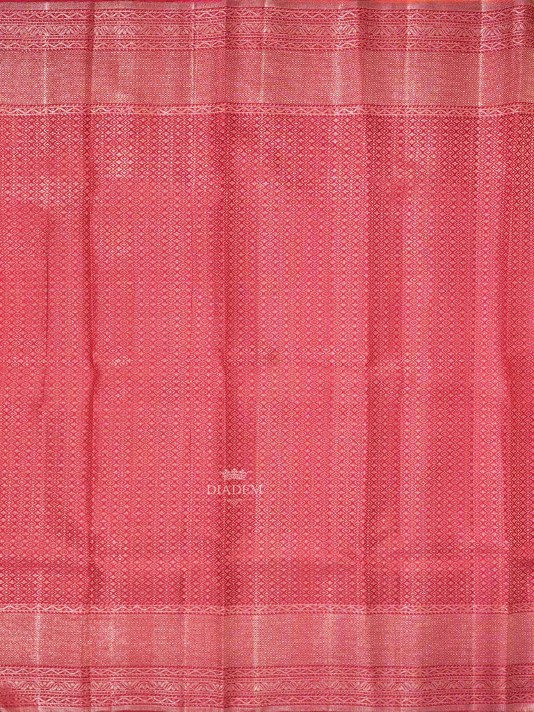 Contrast Border Yellow Kanchipuram Silk 