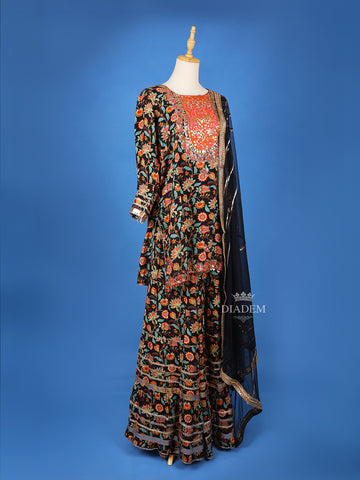 Sharara Set With Dupatta