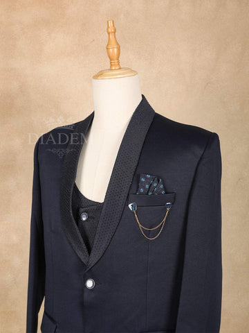 Dark Blue Men's Suit - Diadem