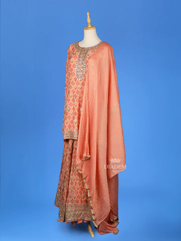 Sharara Set With Dupatta