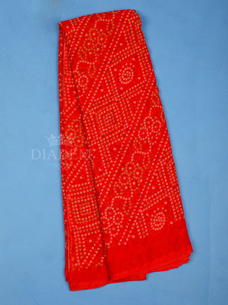 Dark Red Designed Saree Saree