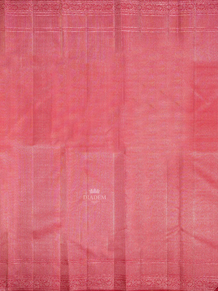 Designed Border Red Kanchipuram Silk Saree