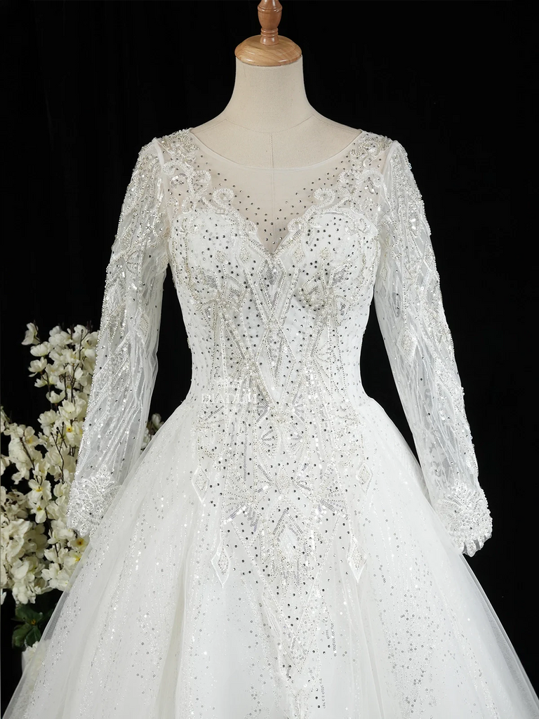 Designed Wedding Gown Shell Designed