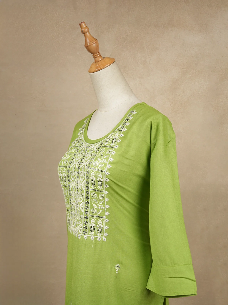 Stylish Green Kurtis