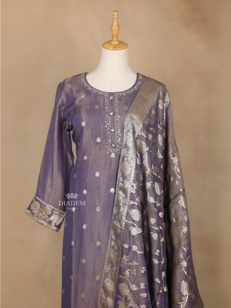 Floral Designs Lavender Salwar