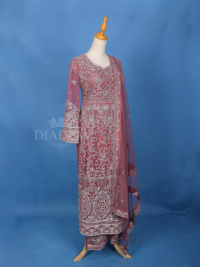 Floral Embroidery Salwar Suits