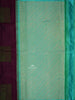 Dark Purple Pure Kanchipuram Silk Saree with Floral and Paisley Design on the Body and without Border - Diadem