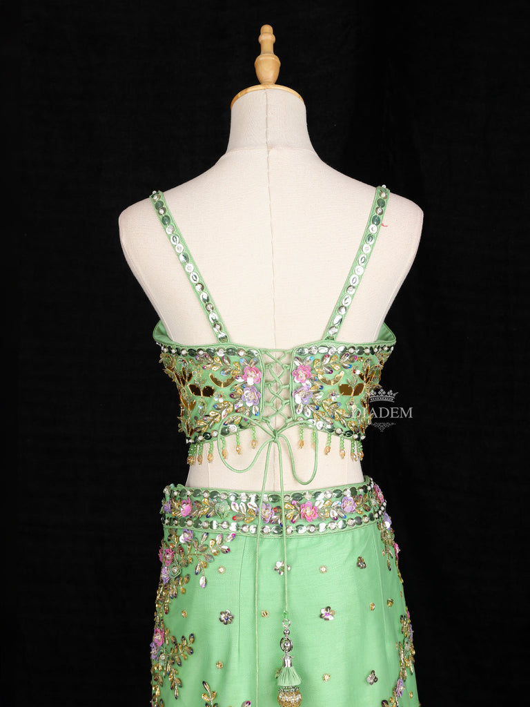 Flower Design Lehenga