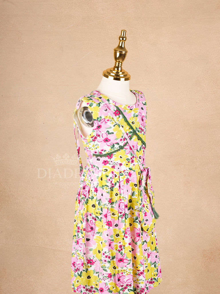 Frock with Sling Bag