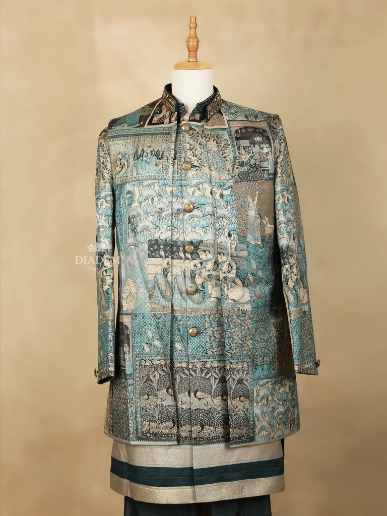 Gown and Sherwani