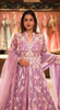 Soft Lavender Floral Sequins and Zardozi Embroidered Design Net Mastani Lehenga with Designer Dupatta