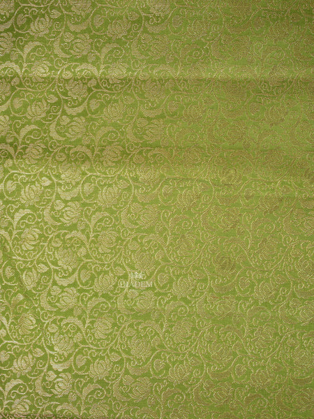 Leaf Green Kanchipuram Silk Saree