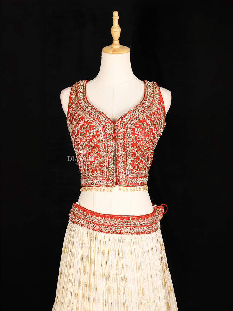 lehenga-with-net-dupatta