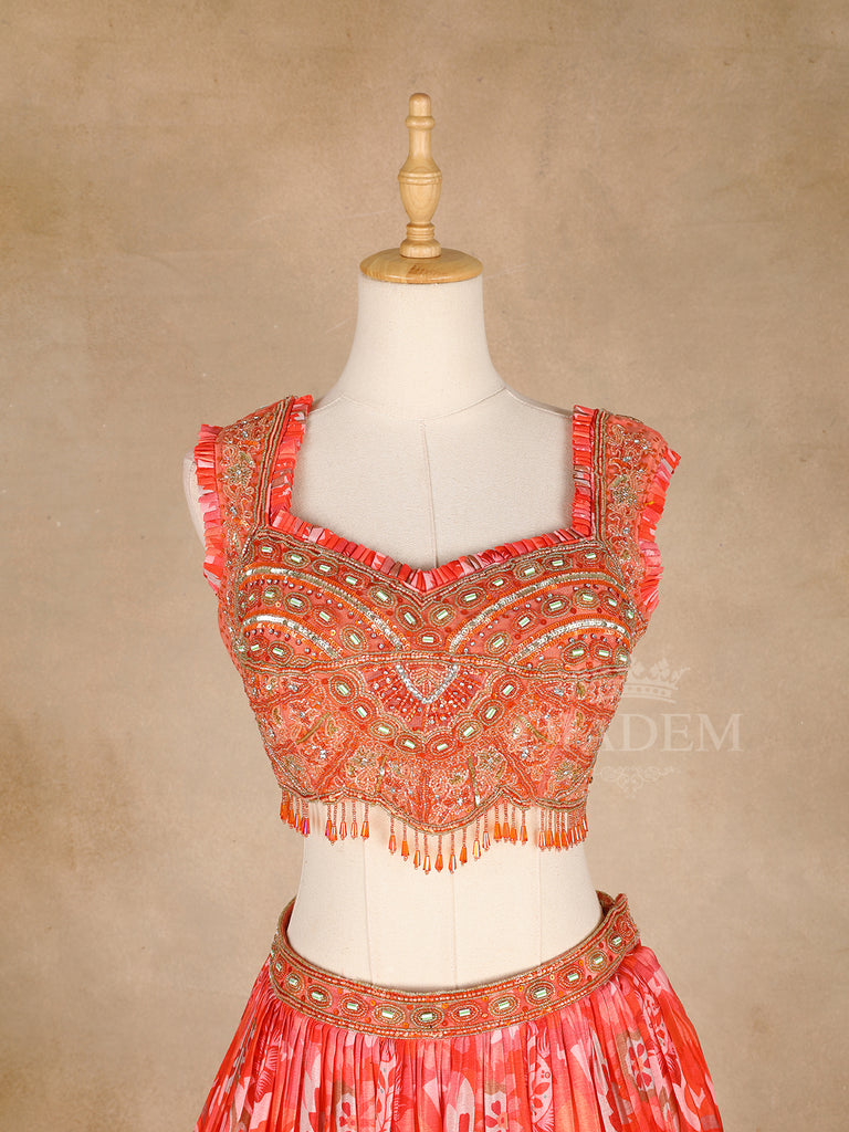 Matching Dupatta Designs Blouse