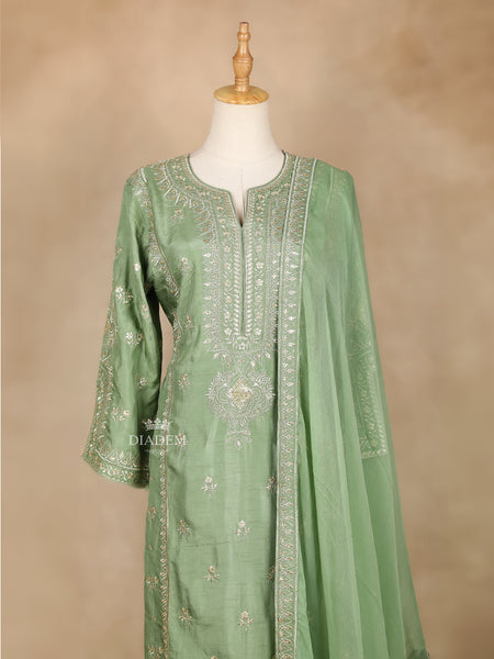 Mint Green Salwar Suit