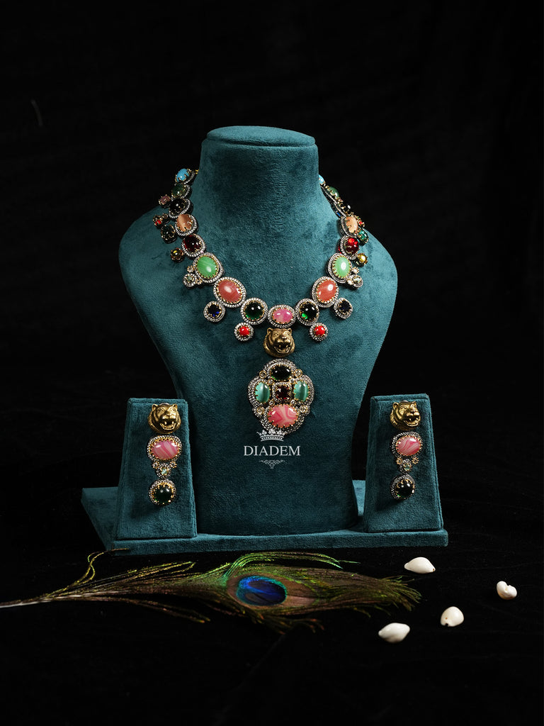 Multicolor Gemstone Necklace