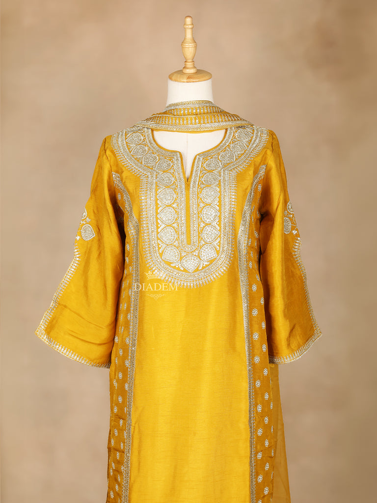 Mustard Yellow Salwar Suit 