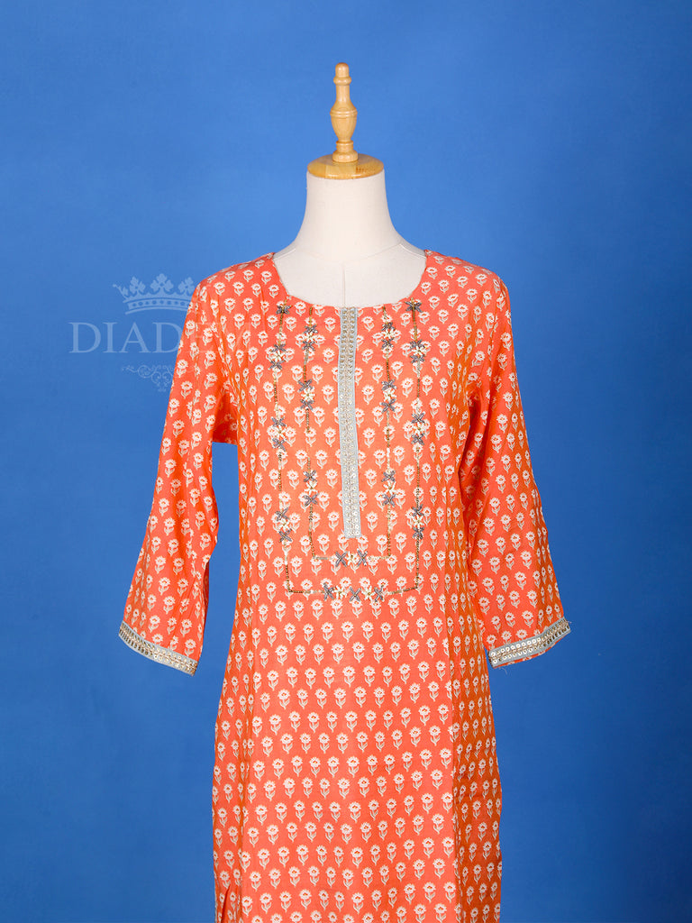 Floral Prints Salwar Suit