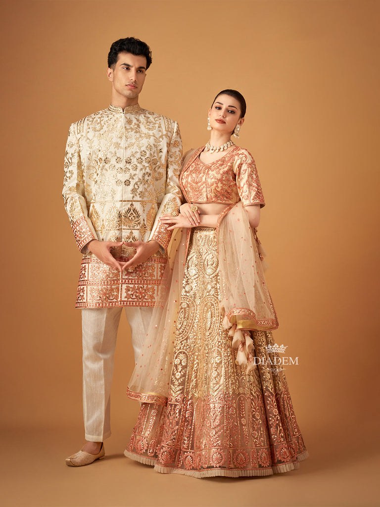 Orange Couple Pair Set