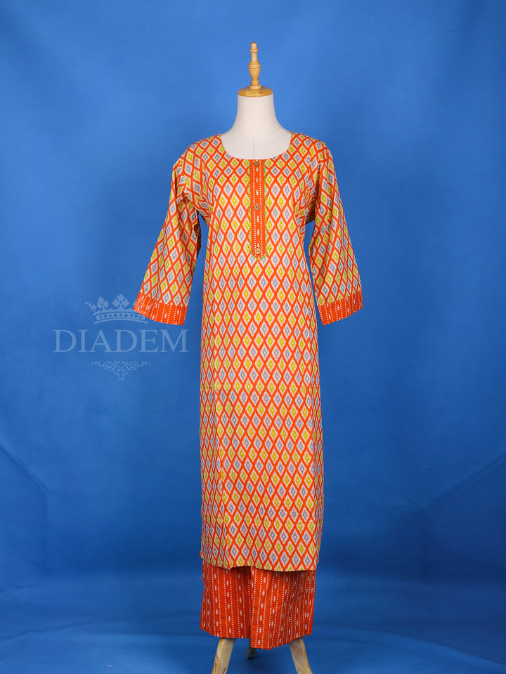 Orange Salwar Suit
