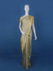 pale Green Floral Woven Pure Kanchipuram Silk Saree - Diadem