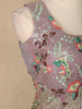 pale Lavender Floral Embroidered Net Lehenga for Bridesmaids