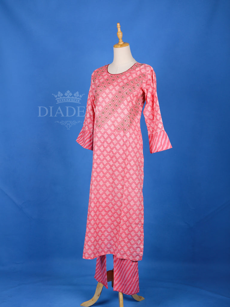 Bell Sleeves Salwar Suit