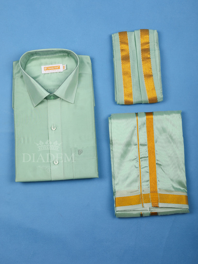 Pista Green Silk Shirt