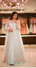 Light Blue Floral Zardozi Embroidered Design Net Mastani Lehenga with Dupatta
