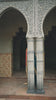 Peacock Blue Floral Printed Synthetic Palazzo Salwar Suit