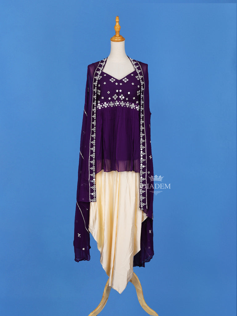 Purple Salwar Suit