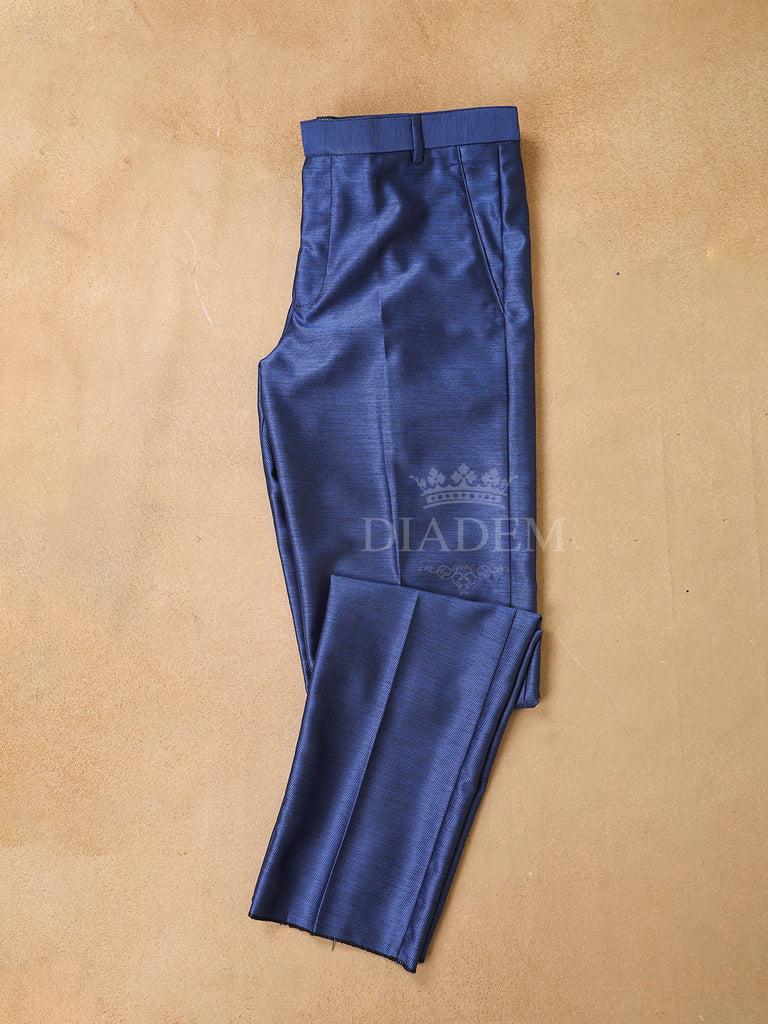 Solid Royal Blue Jodhpuri Suit