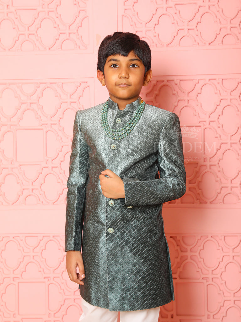 Velvet Designed Sherwani