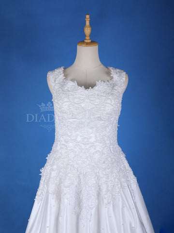 Wedding Gown Floral Lace