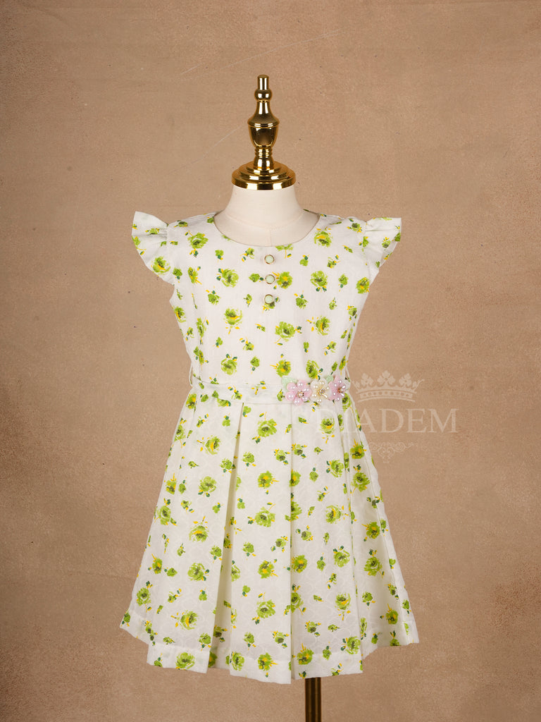 White Cotton Frock