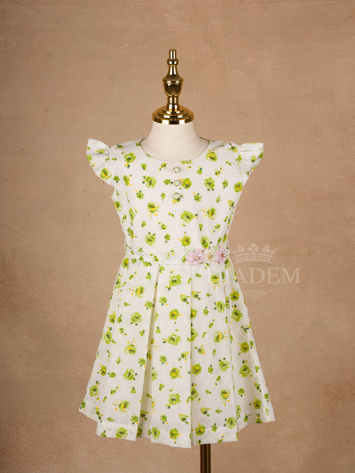 White Cotton Frock