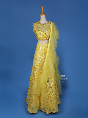 Yellow Lehenga