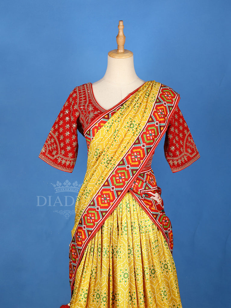 Matching Dupatta Designer Blouse