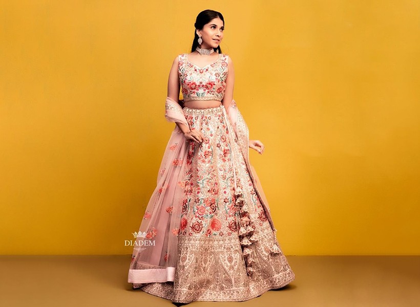 6 Colorful lehengas for engagement that’ll make you beautiful
